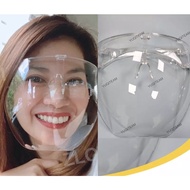 Clear Face Shield Acrylic Full Face Shield Visor Eye Shield Protective Glasses Goggles Anti-spray Face Shield Outdoor