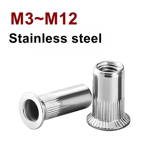 M3~M12 Rivet Nut Stainless Steel Countersink Head Insert Nut Blind Rivet