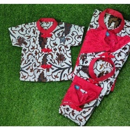 KEMEJA CHEONGSAM COUPLE FAMILY SET BATIK IMLEK / BATIK FAMILY UNIFORM / IMLEK FAMILY BAJU / KOKO SHI