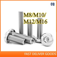 Mushroom Head Screw /304 stainless steel  Socket Button Screw M8/M10/M12/M16 * L10-150mm 【CQ-MB-1】