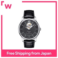 TISSOT Men's TISSOT Tradition Automatic Open Heart Black dial with leather belt T0639071605800 [].