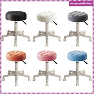 [SharprepublicefMY] Rolling Swivel Height Adjustable SPA Stool Saddle Stool for Lab Home SPA