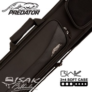 PREDATOR BLAK 3X4 SOFT CUE CASE - TAS STICK BILLIARD BILIAR 3B4S STIK -