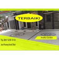 Jasa Cor Lantai Garasi Pakai Batu Alam, WA +62 857-3259-0133, - ANDIKA