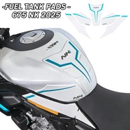for CFMOTO 675NK 675 NK 2025 Accessories Non-slip Fuel Tank Pads NK 675 675NK Motorcycles Knee Grip 