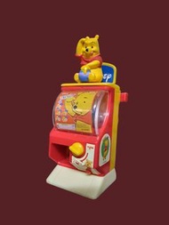 迪士尼 bandai 維尼熊 扭蛋機