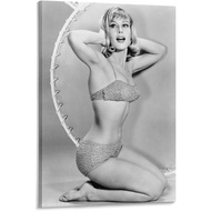 TUFEI Actress Barbara-Eden Poster Aesthetic Decorative Painting Canvas Wall Art Picture Print Living
