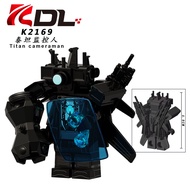 Skibidi Toilet Cameraman Speakerman Titan TV Man Compatible with LEGO building blocks Tương thích v