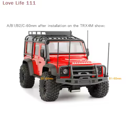 New Simulated Antenna Aerial Decoration Signal Pole For 1/12 1/18 1/10 1/8 RC Car Crawler TRX4m MN16
