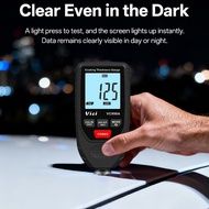 Alat Ukur Ketebalan Cat VC998A 0-1500μm, Ketepatan Mikron,Auto Detect Besi/Aluminium,Thickness Meter