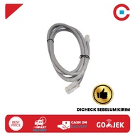 Kabel Ethernet LAN CAT 6 Straight 1.5 Meter Original 100% - Grey
