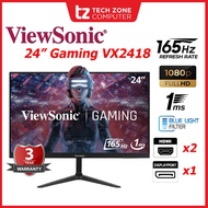 VIEWSONIC VX2418-P-MHD 24” FHD GAMING MONITOR (165Hz, 1ms, VA PANEL, SPEAKER) VX2418 P MHD