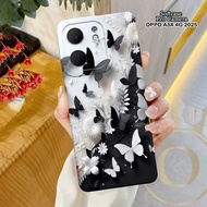 HP OPPO A5X 4G 2025 Softcase - ORORA - Latest OPPO A5X 4G Casing - Butterfly Case Motif - OPPO A5X 4