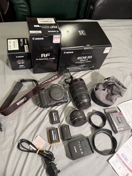 Canon EOS R5 Mark II +RF 24-70 f2.8+RF 50 f1.8