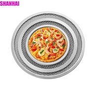 SHANHAI Kitchen Gadget Round Bakeware Aluminium Mesh 6-12 in 1 pcs Pizza Screen