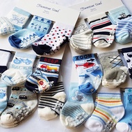 Baby Socks Stoking Soft Comfort Booties Bayi Boy Girl / Stokin Newborn Infant Sock Selesa Murah  (3 