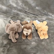 Jellycat Tiny Smudge Elephant / Bear / Monkey 趴趴象 熊 馬騮
