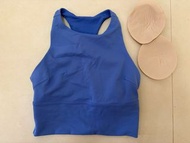 二手Lululemon 運動內衣 藍紫色 size4