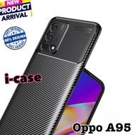 Case Oppo A95 softcase - casing cover Oppo A 95 Carbon Look A95 New