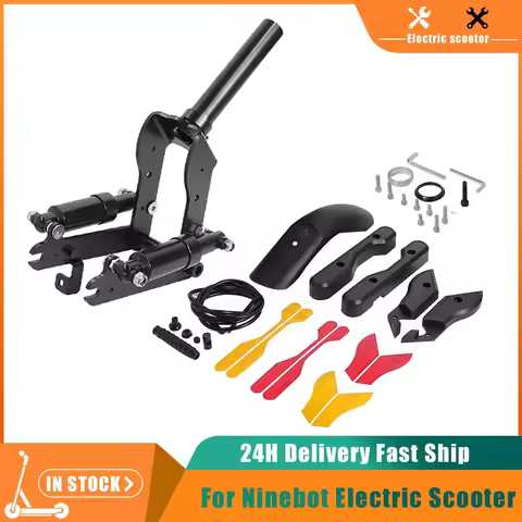 Front Fork Shock Suspension Kit for Segway Ninebot Max G30 Electric Scooter Modifited Shock Absorpti