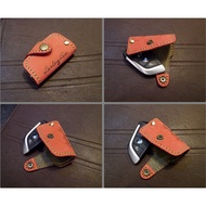 KH Handmade Leather Studio MIT Full Cowhide BMW X5 X6 218d 218i 220i 225i Chip Key Case Car