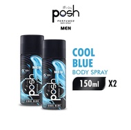 POSH MEN COOL BLUE ISI 2 PCS PARFUM SPRAY