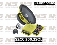 ลำโพงแยกชิ้น GROUND ZERO 8นิ้ว GZCC 200.2SQL 200 mm / 8″ 2-way component speaker system