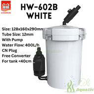Sunsun Canister Filter EW-602B EW-603B HW-602B HW-603B With Pump 400L/H EW602B EW603B HW602B HW603B