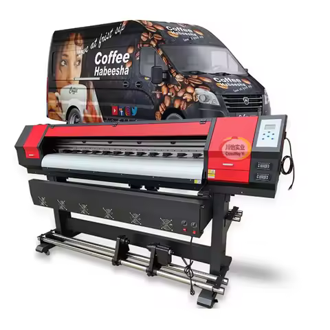 1.8M Roller Large Format Printing Machine Eco Solvent Printer With XP600 I3200
