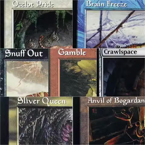 Regular "Ocelot Pride/Cabal Coffers/Snuff out" TCG Magical Proxy Cards High Quality Proxy Gathering