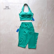 MINATEX yoga gym set, bra, camisole, v1 flared pants - B13D7, extremely flattering
