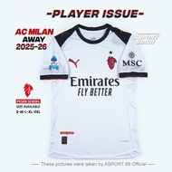 ASPORT FOOTBALL JERSEY PLAYER ISSUE MIL4N AWAY 2025 2026