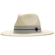 New Summer Panama Hats For Women Men Wide Brim Beach Jazz Hat Cooling Ladies Sun Straw Hat UV Protection Fedora Hat