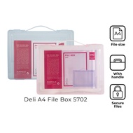 Deli File Organizer- A4 File Box or File Case (1PC) 5702