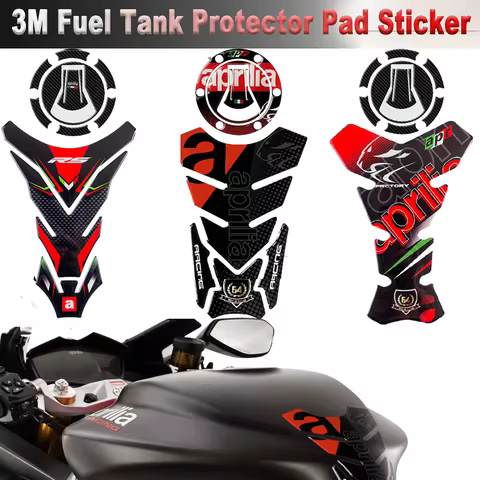 For Aprilia Tank Pad Stickers Motorcycle Accessories Protector Covers Decals RS660 RS125 RS4 RS457 T