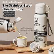 Insulated Thermos 600Ml/800Ml Handheld Stainless Steel Bottle HotCold Tumbler Thermal