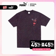 PUMA PRIME/SELECT - เสื้อยืดกราฟิก Punk สีดำ - 68956901