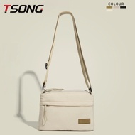TSONG New Style Corduroy 2025 Korean Style Canvas Bag ins Shoulder Portable Tote Bag Large Capacity 