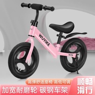 Children's Balance Bike Without Pedals, Sliding Learning Walker2--8Universal Two-Wheeler for Boys an