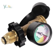For RV for Propane Tank Gauge, for 5-100lb Cylinder, Propane Level Indicator with POL Connection, Pr