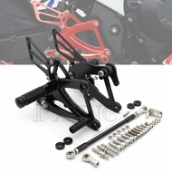 CNC Rear Set Rearset Footpeg Footrest Foot Pedal For Honda CBR500R CB500F CB400F CBR400R 2013-2017 2