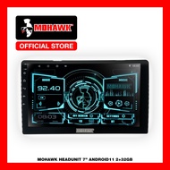 MOHAWK Car Audio Android Player IPS 7 inch Android 11  NEW 2022 MARCH KOTAK HIJAU
