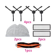 Chổi Cọ Bên Hông Bàn Chải Chính Giẻ Lau Sàn Bộ Lọc Hepa Thay Thế Cho Xiaomi Dreame D9 L10 Pro D9Pro 