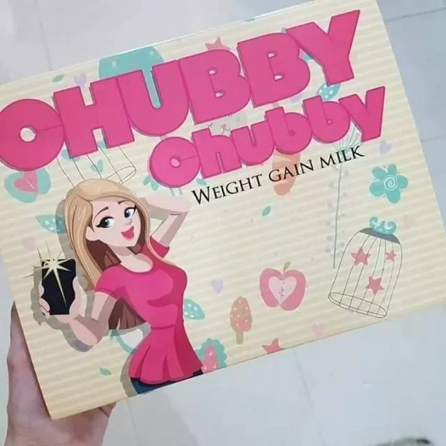 CHUBBY CHUBBY WEIGHT GAIN MILK 20 SACHET Original - Nutritional Supplement for Weight Gain - Fitness
