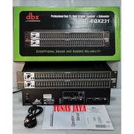 Equalizer DBX EQX231 Plus Subwoofer - DBX EQX231 NEW