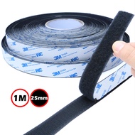 25mm in Width Strong Self Adhesive Velcro Tape DIY Home Living Decoration Velcro Strip