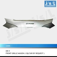 Mugen Honda HRV front grill/ Mugen front grill with color jsl