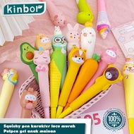 Kinbor Squishy pen Cute Character gel pen Kids Toys