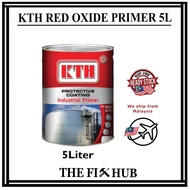 5L KTH RED 750 ANTI OXIDE ANTI RUST PRIMER CAT ANTI KARAT MERAH TAK KARAT