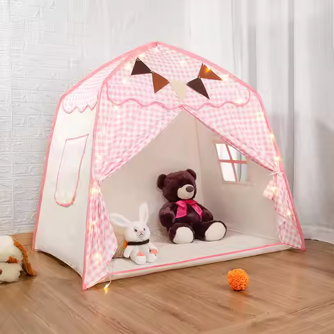 Child Toys Tent Height 51 inch Kid Play Tent Boy Girl Castle Indoor Outdoor Kids House Play Ball Pit